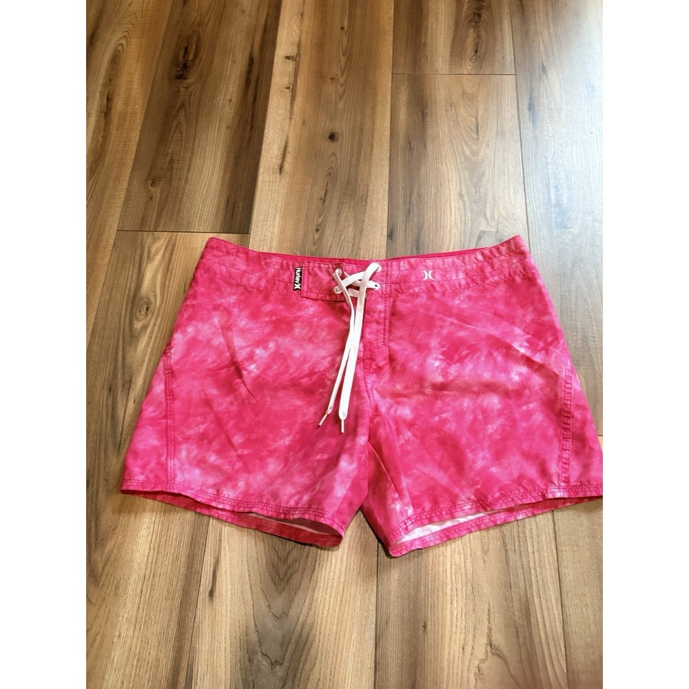 Hurley Women's Sz 7 Juniors Board Shorts Pink Summer 5" Inseam